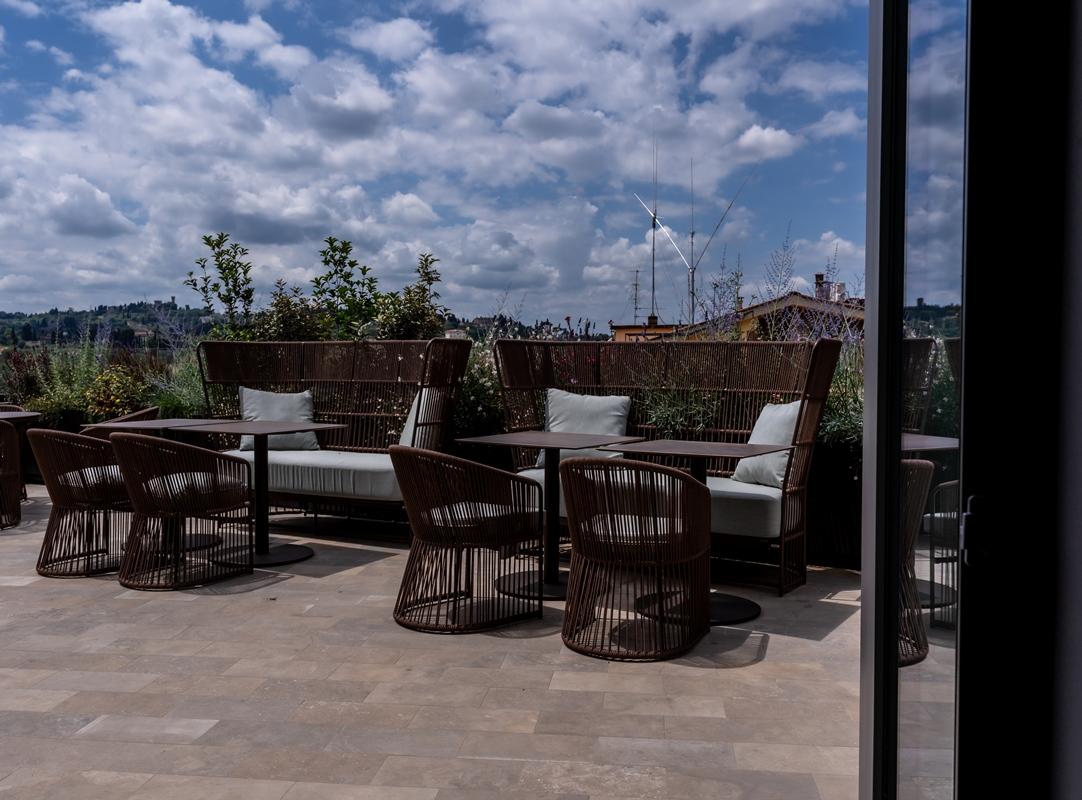 Columbus Urban Resort Florence Ngoại thất bức ảnh Rooftop terrace